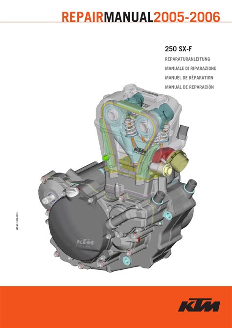 ktm 250 sxf 2006 pdf manual